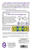 2in Kite and Crown One-derful One Patch Templates