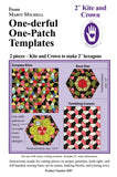 2in Kite and Crown One-derful One Patch Templates