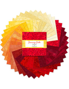 5" Squares Sunny Side 42pcs