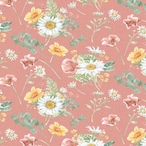 Daisy Days Pink Large Floral