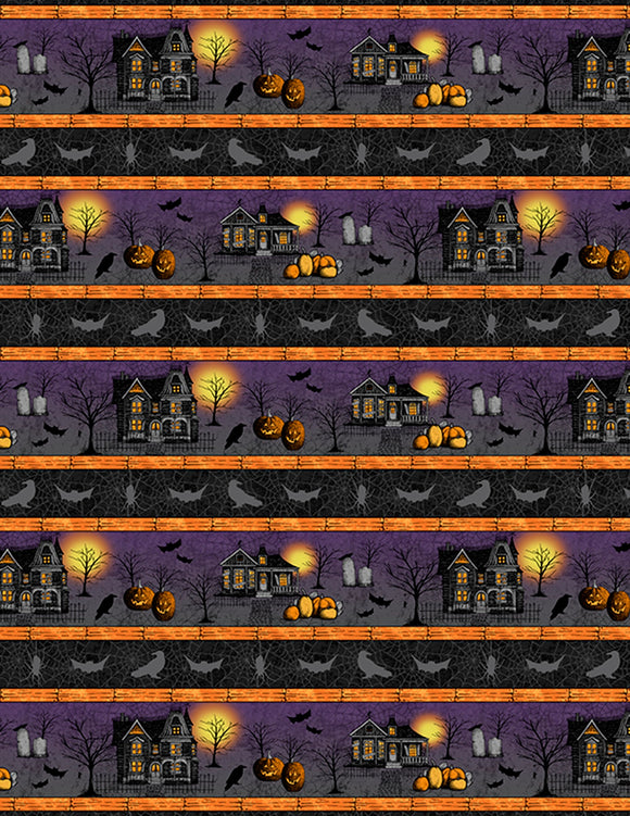 Moonlit Manor Multi Repeating Stripe Yaradage