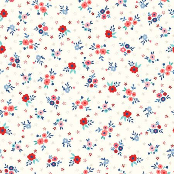 Star-Spangled Beauty Soft White Bouquets