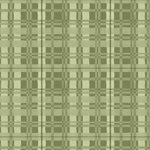 Green Fields  Forest Plaid