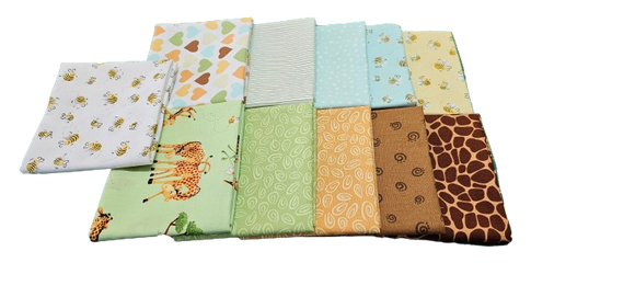Susybee Zoe Fat Quarter Bundle - 11pcs