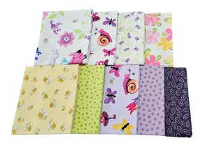 Susybee Pretty In Pink Fat Quarter Bundle - 9pcs