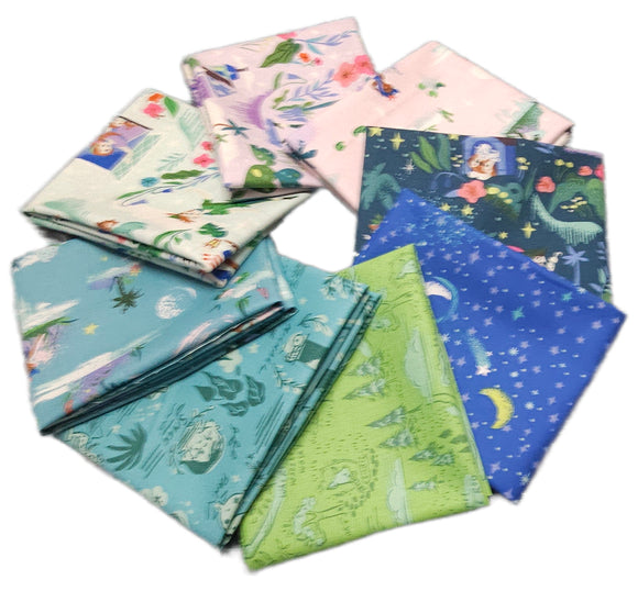 Forever Neverland Fat Quarter Bundle - 8pcs