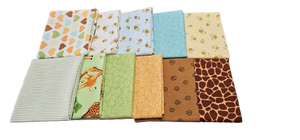 Susybee Zoe Fat Quarter Bundle - 11pcs - Revised prints 7/2025