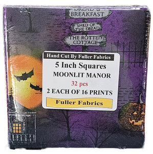 Moonlit Manor 5In Charm Squares - 32pcs