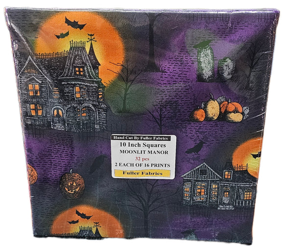 Moonlit Manor 10In Squares - 32pcs