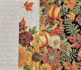 Handcut Harvest Rail Fence Quilt Kit-32" x 48"