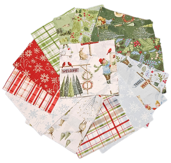 Santa's Tree Farm 5 inch Stacker 42pcs