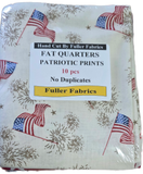 Patriotic Fat Quarter Bundle revised April 2026