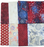 Colors of Summer Fat Quarter Bundle 8pcs