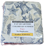 Colors of Summer Fat Quarter Bundle 8pcs