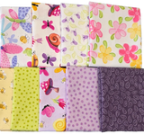 Susybee Pretty In Pink Fat Quarter Bundle - 9pcs Revised May 2026