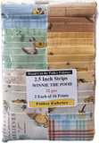 Winnie the Pooh 2.5" Strips 32pcs - Handcut by Fuller Fabrics