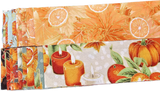 2.5 Inch Jelly Roll Strips Sweet Pumpkin Spice w/Metallic Prints 20 pcs - Hand Cut - Revised 9/16/26