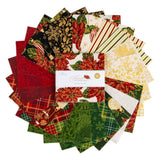 Poinsettias at Christmas 5" Stacker 42pcs