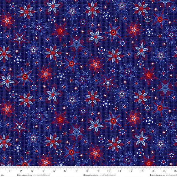 Harry Glass Patriotic Pop- Starry Medallions