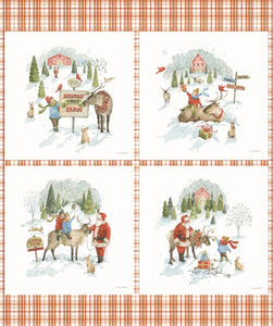 Santa's Tree Farm Panel