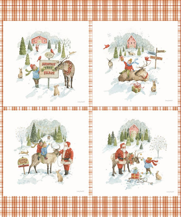 Santa's Tree Farm Panel