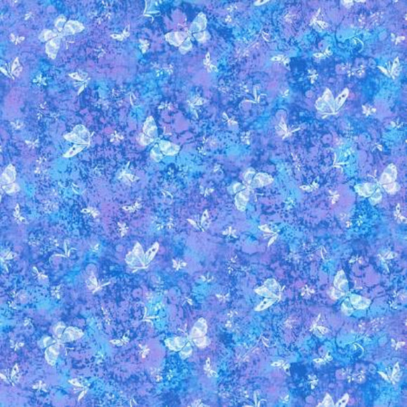 Texture Butterfly Light Blue / Lilac