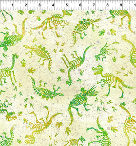 Dinosaur Friends 5Din-1 - Fossils Green