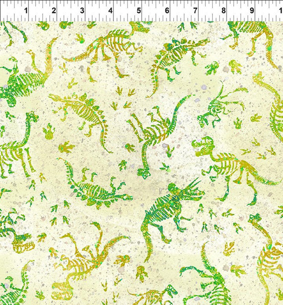 Dinosaur Friends 5Din-1 - Fossils Green