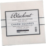 Blackout Charm 5-inch Squares