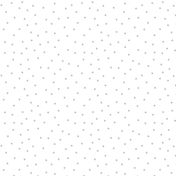 White on White Tiny Dots