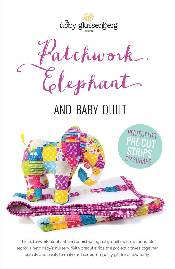 Patchwork Elephant and Baby Quilt Pattern