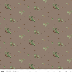 Lets Get Lost in the Woods Acorns and Leaves Pebble
