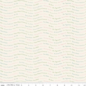 Peter Rabbit™ & Friends Text Cloud