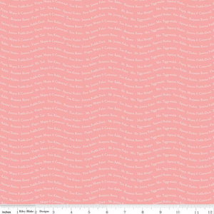 Peter Rabbit™ & Friends Text Sugar Pink