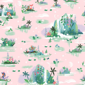 Forever Neverland Mermaid Lagoon Pink