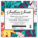 Sunflower Sonata 5" Charm Squares 42pcs