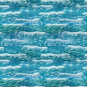 Cottage Dreams Digital Waves Teal