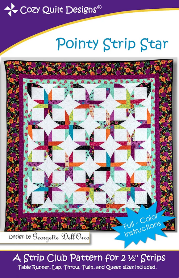 Pointy Strip Star Pattern