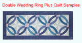 Slit N Sew Double Wedding Ring Template Set Plus