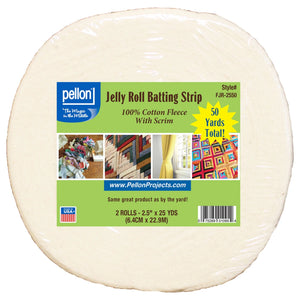 Pellon Cotton with Scrim Jelly Roll 2-1/2in x 50yds