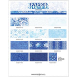 Paper Flurries Fat Quarter Bundle - 11 pcs + 1 Panel