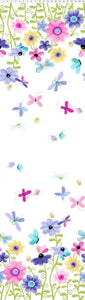 Flutter the Butterfly Double Border Purple