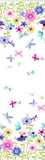 Flutter the Butterfly Double Border Purple