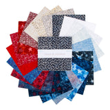 Expressions Batiks Stars & Stitches 10" Stacker 42pcs