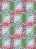 Santa's Tree Farm Log Cabin Block Kit - Makes a 42 x 56 Quilt Top