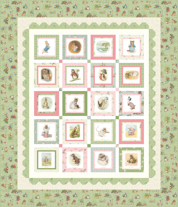 Peter Rabbit™ and Friends Panel Quilt Boxed Kit