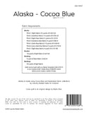 Alaska - Cocoa Blue