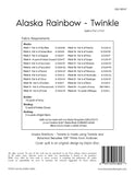 Alaska Rainbow - Twinkle Pattern