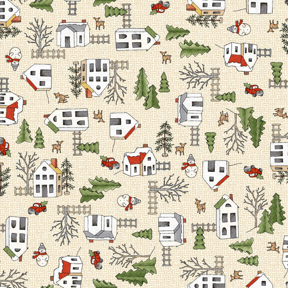 Homemade Holidays Homemade Village Yardage