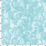 Seascape Packed Shells Aqua